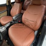 روکش صندلی هیوندا النترا 2011 تا 2016 عقب یک تکه چرم مارون