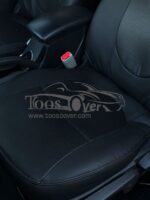 روکش صندلی خودرو کیا سراتو سایپا چرم خارجی مشکی -کد 4526 - Image 2