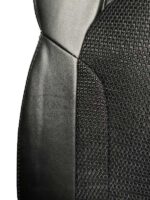 روکش صندلی خودرو هاوال H2 چرم وسط پارچه اسپایس تنفسی مشکی کد 231 - Image 2