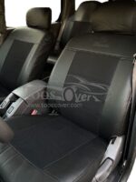 روکش صندلی نیسان رونیز چرم وسط پارچه کد4321