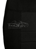 روکش صندلی نیسان رونیز پارچه برزنت مشکی کد 9011 - Image 4