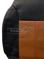 روکش صندلی برلیانس H230 و H220 چرم مشکی مارون - Image 4