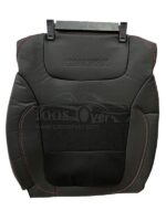 روکش صندلی چانگان  بغل چرم وسط ‌پارچه اسپایس تنفسی مشکی دوخت قرمز کد 4009