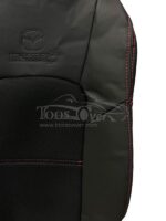 روکش صندلی خودرو مزدا 3 مشکی دوخت قرمز mazda3 کد 4044 - Image 2