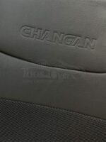 روکش صندلی چانگان  بغل چرم وسط ‌پارچه اسپایس تنفسی مشکی دوخت قرمز کد 4009 - Image 5