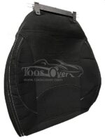 روکش صندلی  برلیانس H220-H230 مخمل مشکی دوحت سفید - Image 4