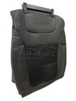 روکش صندلی چانگان  بغل چرم وسط ‌پارچه اسپایس تنفسی مشکی دوخت قرمز کد 4009 - Image 3