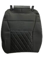 روکش صندلی لیفان 820 چرم مشکی دوخت سفید کد4066