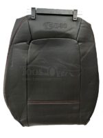 روکش صندلی بسترن B30 چرم مشکی دوخت قرمز کد 4030