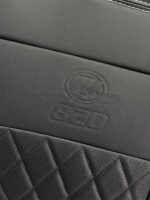 روکش صندلی لیفان 820 چرم مشکی دوخت سفید کد4066 - Image 5