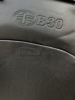 روکش صندلی بسترن B30 چرم مشکی دوخت قرمز کد 4030 - Image 5