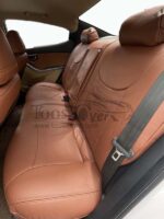روکش صندلی هیوندا النترا 2011 تا 2016 عقب یک تکه چرم مارون - Image 2