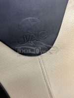 روکش صندلی جک J5 چرم مشکی کرم - Image 3