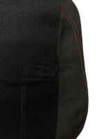 روکش صندلی پارچه ای چری آریزو ۵ مخمل مشکی دوخت قرمز کد 277 - Image 2