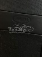 روکش صندلی ام وی ام mvm 530 چرم مشکی کد 9038 - Image 4