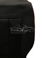 روکش صندلی هیوندا سانتافه قدیم ۲۰۰۷ تا ۲۰۱۱ چرم مشکی کد 1661 - Image 2