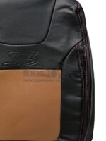 روکش صندلی جک s3 چرم مشکی وسط مارون - Image 2