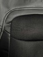 روکش صندلی فیدلیتی چرم وسط اسپایس تنفسی مشکی دوخت سفید – هفت نفره - Image 4