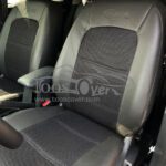 روکش صندلی بسترن B30 چرم وسط پارچه اسپایس مشکی