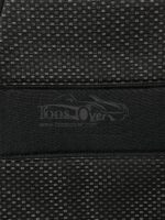 روکش صندلی مزدا ۳۲۳ پارچه رنگ مشکی وسط خال طوسی کد 11997 - Image 3