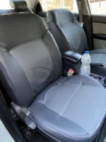 روکش صندلی خودرو کیا سراتو سایپا چرم طوسی -کد 3321