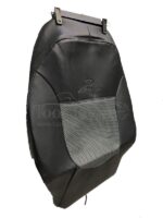 روکش صندلی هیوندا اکسنت بغل چرم خارجی وسط پارچه اسپایس تنفسی مشکی طوسی - Image 3