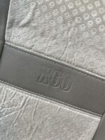 روکش صندلی لیفان X60  بغل چرم وسط مخمل لیزری خارجی رنگ کرم کد 224 - Image 5