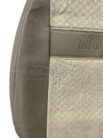 روکش صندلی لیفان X60  بغل چرم وسط مخمل لیزری خارجی رنگ کرم کد 224 - Image 4