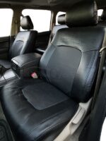 روکش صندلی toyota تویوتا لندکروز اتاق ۲۰۰ چرم مشکی کد 4502