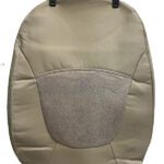 روکش صندلی هیوندا اکسنت بغل چرم وسط مخمل خارجی کرم کد 302