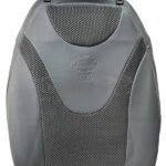 روکش صندلی ام وی ام ۱۱۰s MVM 110 new بغل چرم وسط پارچه اسپایس تنفسی رنگ طوسی