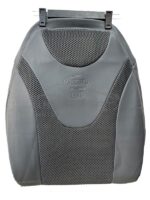 روکش صندلی ام وی ام ۱۱۰s MVM 110 new بغل چرم وسط پارچه اسپایس تنفسی رنگ طوسی