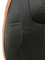 روکش صندلی MVM ام وی ام X22 و X22 پرو چرم خارجی مشکی مارون فابریکی کد 1121 - Image 4