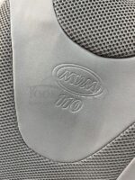 روکش صندلی ام وی ام ۱۱۰s MVM 110 new بغل چرم وسط پارچه اسپایس تنفسی رنگ طوسی - Image 4