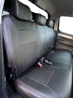 روکش صندلی جک کی ام سی  KMC T8 چرم مشکی دوخت قرمز -کد 4544 - Image 2