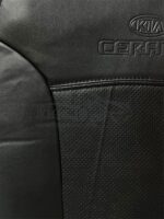 روکش صندلی خودرو کیا سراتو سایپا چرم مشکی -کد 4526 - Image 4