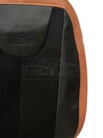 روکش صندلی MVM ام وی ام X22 و X22 پرو بغل چرم وسط پارچه اسپایس تنفسی مشکی مارون کد 12121 - Image 2