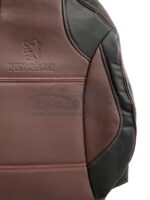 روکش صندلی ‌پژو 2008 چرم مشکی زرشکی - Image 2