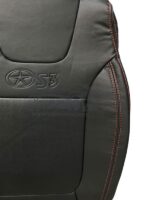 روکش صندلی جک s3 چرم مشکی دوخت قرمز کد 1122 - Image 2