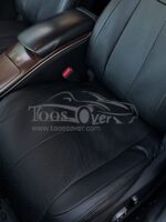 روکش صندلی نیسان تیانا چرم خارجی مشکی کد 8012 - Image 2