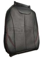 روکش صندلی خودرو لاماری ایما چرم خارجی مشکی دوخت قرمز -کد 44141 - Image 3