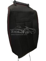 روکش صندلی هیوندا سانتافه قدیم ۲۰۰۷ تا ۲۰۱۱ چرم مشکی کد 1661 - Image 3