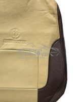 روکش صندلی برلیانس H330 و H320 چرم کرم مشکی - Image 2