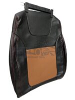 روکش صندلی جک s3 چرم مشکی وسط مارون - Image 3