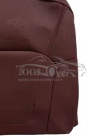 روکش صندلی جک s5 چرم زرشکی کد 296 - Image 2