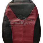 روکش صندلی جک J5 چرم مشکی زرشکی کد 295