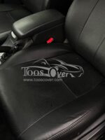 روکش صندلی پژو 407 چرم مشکی کد 7016 - Image 2