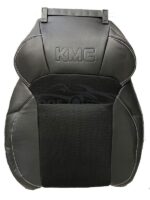 روکش صندلی جک کی ام سی k7 KMC چرم وسط پارچه اسپایس مشکی دوخت سفید کد 296