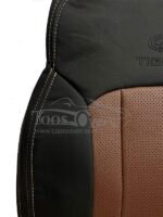 روکش صندلی خودرو چری تیگو 5 چرم مشکی وسط مارون کد 250 - Image 4