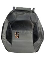 روکش صندلی ‌پژو 2008 چرم مشکی طوسی